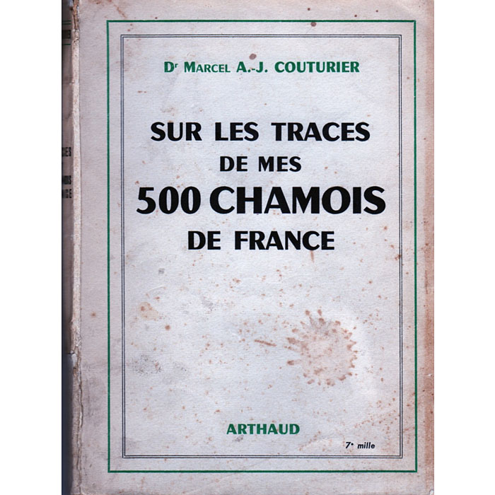 Livre : Le Chamois De Marcel A.J. Couturier - Édition Reliée En Français - Années 1900-1960 - Parfait Pour Les Collectionneurs