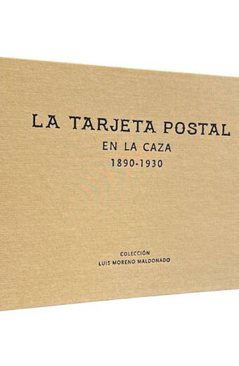 TARJETA POSTAL EN LA CAZA, 1890 - 1930, LA.